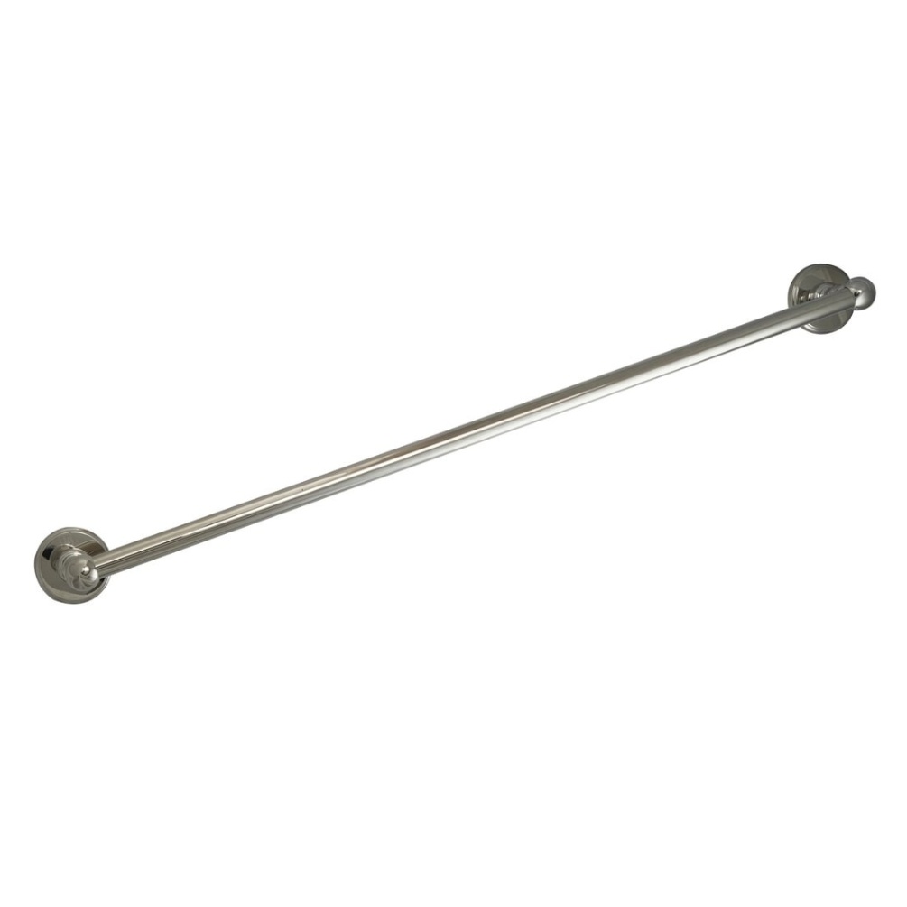 JTP Grosvenor Cross Nickel Towel Bar Cut Out